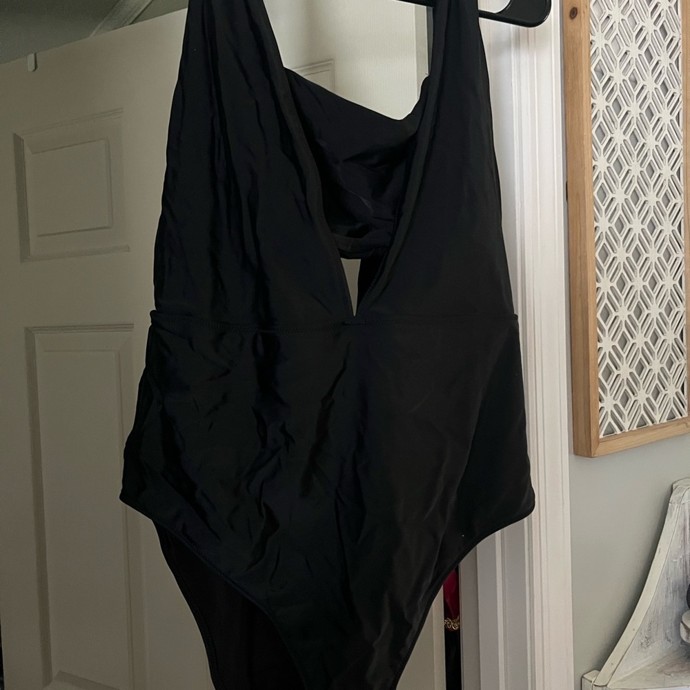 Aerie Black Women Swim One Piece